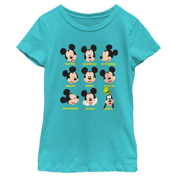 Girl_s Mickey & Friends Expressing Emotions T-Shirt