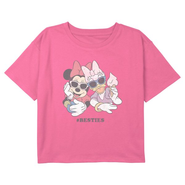 Girl_s Mickey & Friends Minnie and Daisy Summer Besties T-Shirt