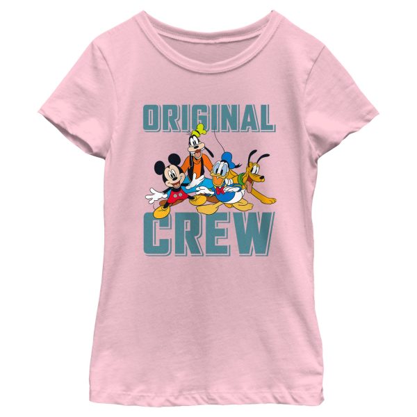 Girl_s Mickey & Friends Original Crew T-Shirt