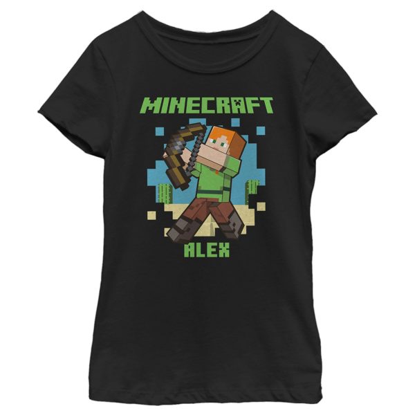 Girl_s Minecraft Alex T-Shirt