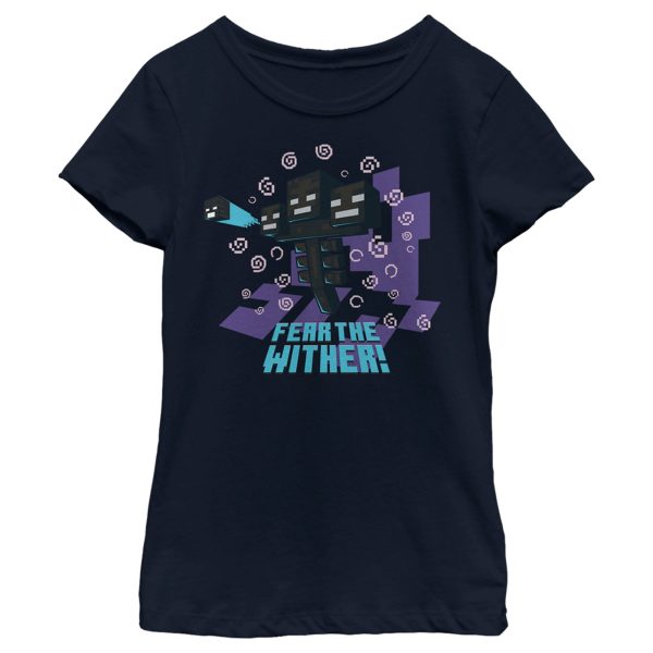 Girl_s Minecraft Fear the Wither T-Shirt