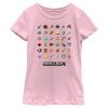 Girl_s Minecraft Item Collection T-Shirt