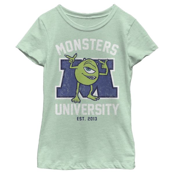 Girl_s Monsters Inc Cartoon Mike T-Shirt