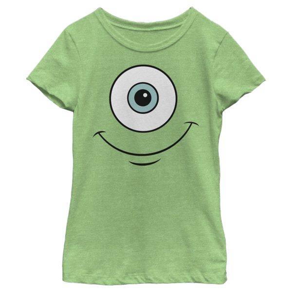 Girl_s Monsters Inc Mike Wazowski Eye Smile T-Shirt