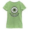 Girl_s Monsters Inc Mike Wazowski Eye T-Shirt