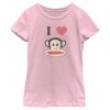 Girl_s Paul Frank Distressed I Heart Julius T-Shirt