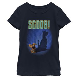 Girl_s Scooby Doo Dog Shadow T-Shirt
