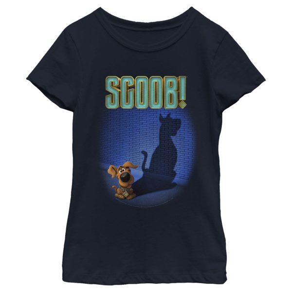 Girl_s Scooby Doo Dog Shadow T-Shirt