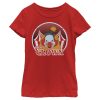 Girl_s Scooby Doo Ghost Clown T-Shirt