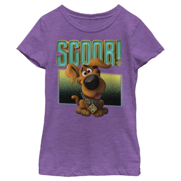 Girl_s Scooby Doo Puppy Frame T-Shirt