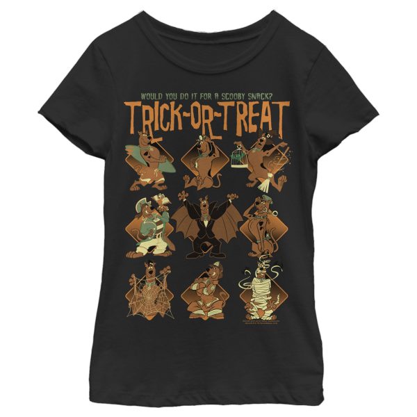 Girl_s Scooby Doo Trick-Or-Treat T-Shirt