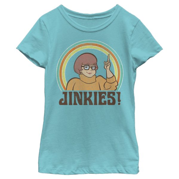 Girl_s Scooby Doo Velma Jinkies Retro T-Shirt