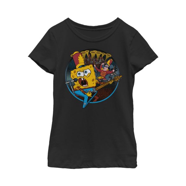 Girl_s SpongeBob SquarePants Bank Geek Practice T-Shirt