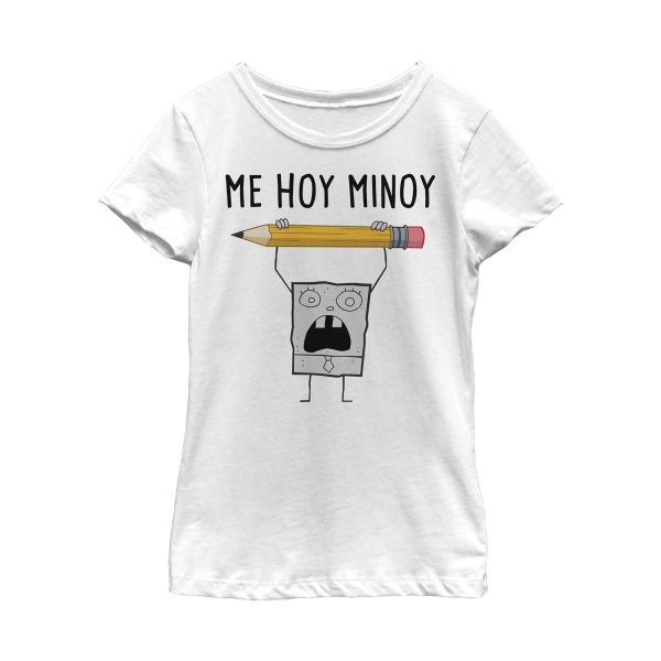 Girl_s SpongeBob SquarePants DoodleBob Me Hoy Minoy T-Shirt