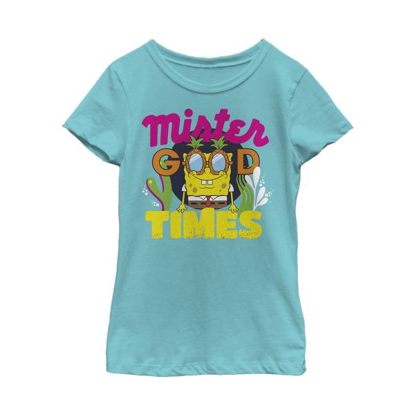 Girl_s SpongeBob SquarePants Mister Good Times T-Shirt