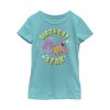 Girl_s SpongeBob SquarePants Patrick 4th Birthday T-Shirt