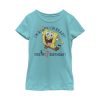 Girl_s SpongeBob SquarePants Ready for 7th Birthday T-Shirt