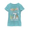 Girl_s SpongeBob SquarePants Sandy 7th Birthday T-Shirt
