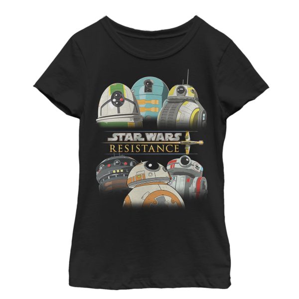 Girl_s Star Wars Resistance Droid Shot T-Shirt