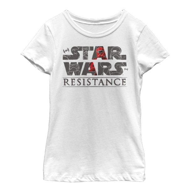 Girl_s Star Wars Resistance First Order Logo T-Shirt