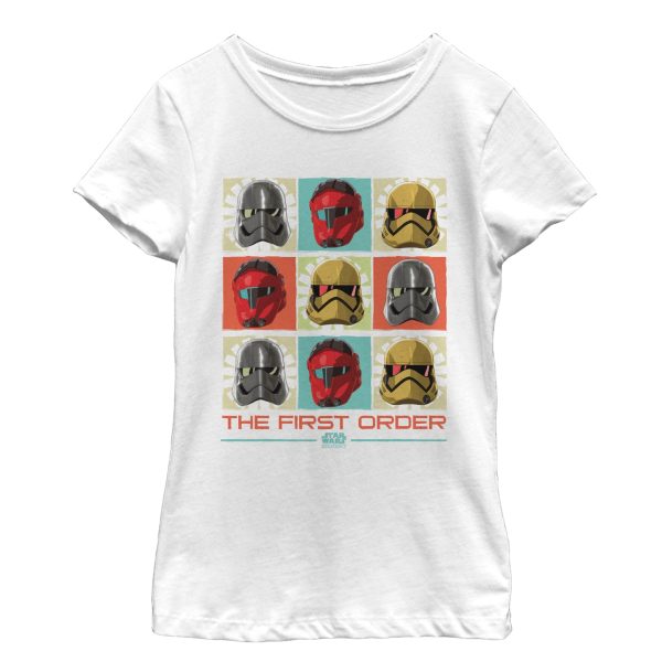 Girl_s Star Wars Resistance First Order Square T-Shirt