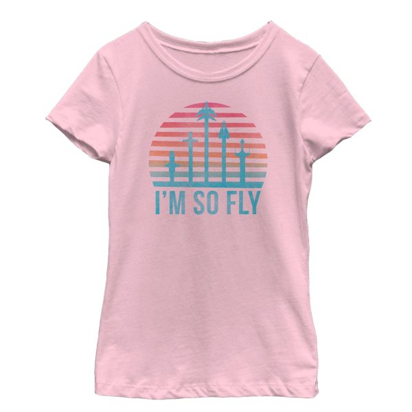 Girl_s Star Wars Resistance Retro I_m So Fly T-Shirt