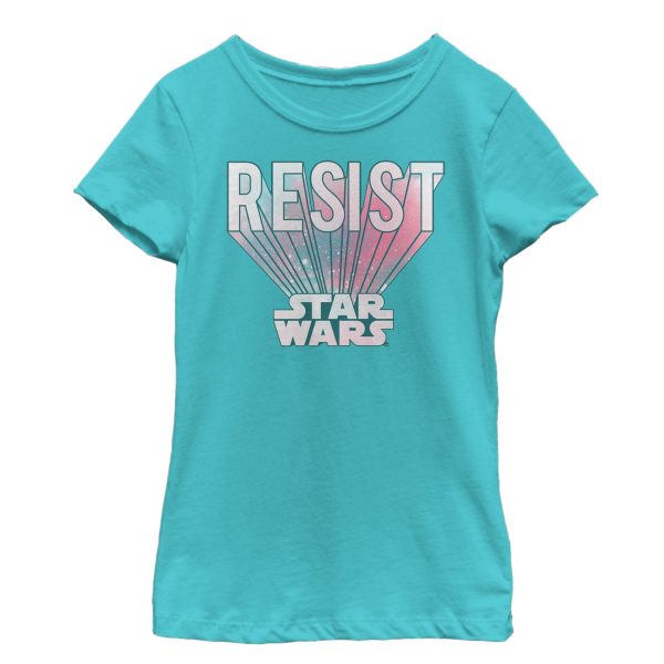 Girl_s Star Wars Resistance Starry Resist T-Shirt