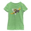 Girl_s Star Wars Resistance Yellow Ace Triangle T-Shirt