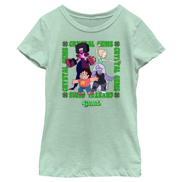 Girl_s Steven Universe Crystal Gems Frame T-Shirt