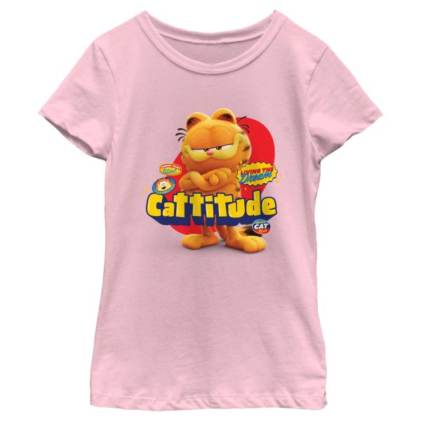 Girl_s The Garfield Movie Cattitude T-Shirt