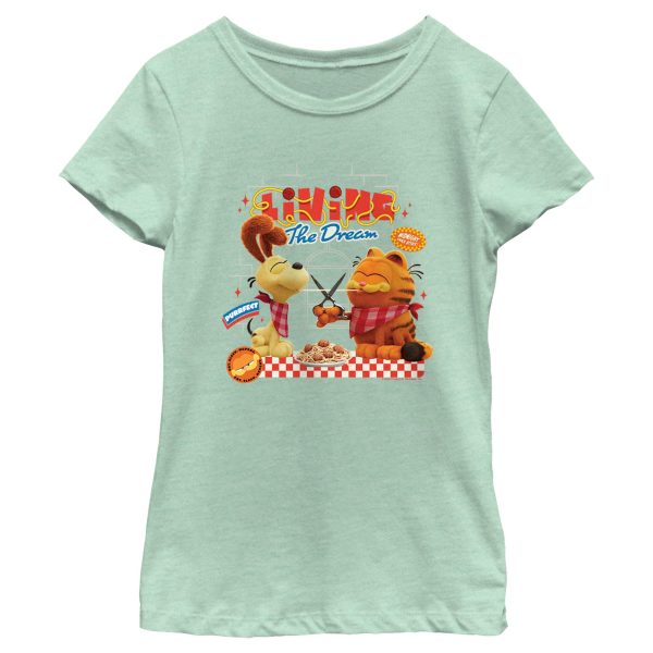 Girl_s The Garfield Movie Living the Dream T-Shirt