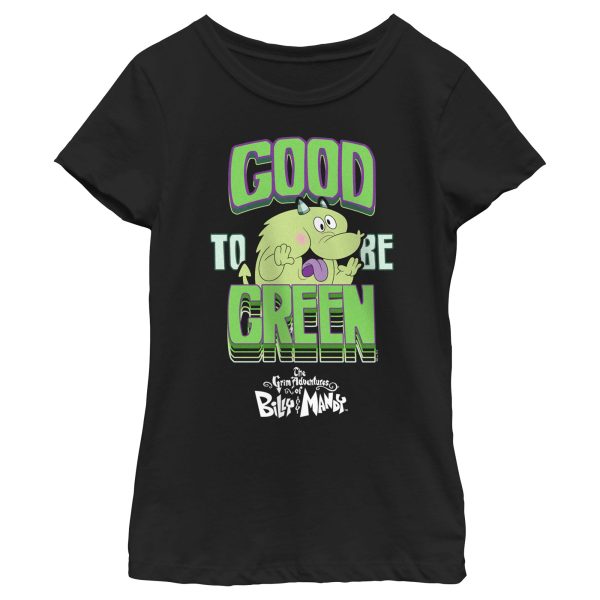 Girl_s The Grim Adventures of Billy & Mandy Good to Be Green T-Shirt