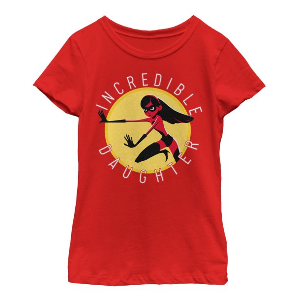 Girl_s The Incredibles 2 Violet Incredible Daughter Circle T-Shirt