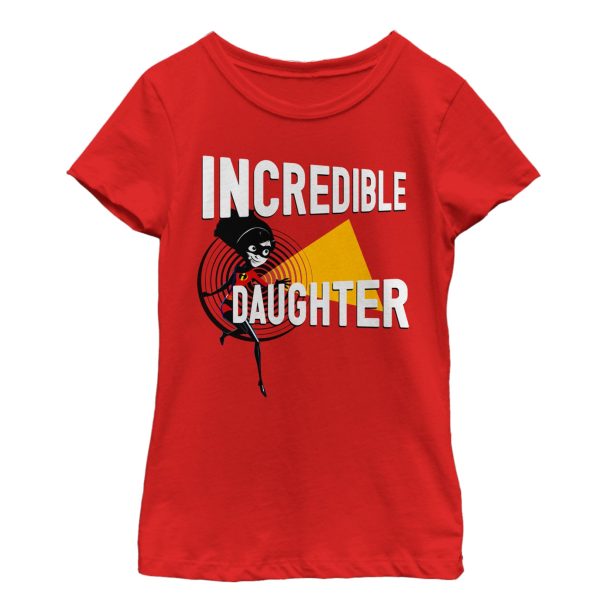 Girl_s The Incredibles 2 Violet Incredible Daughter T-Shirt