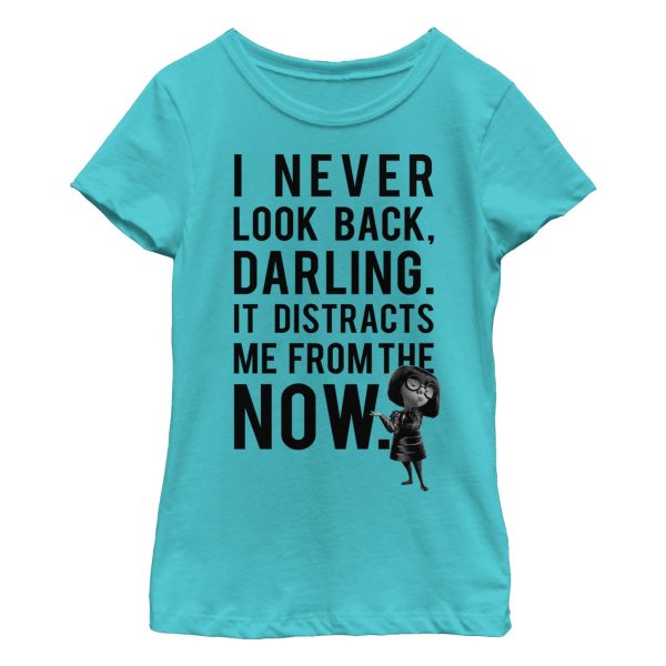 Girl_s The Incredibles Edna Mode Never Look Back T-Shirt