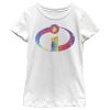 Girl_s The Incredibles Tie-Dye Logo T-Shirt