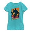 Girl_s The Incredibles Violet Star T-Shirt