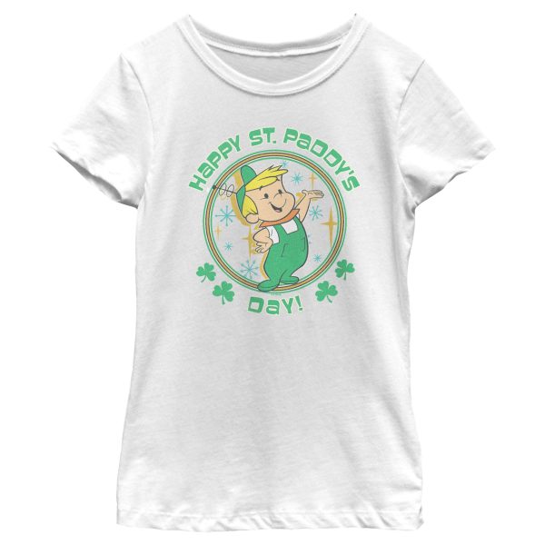 Girl_s The Jetsons Elroy Happy St. Paddy_s Day T-Shirt