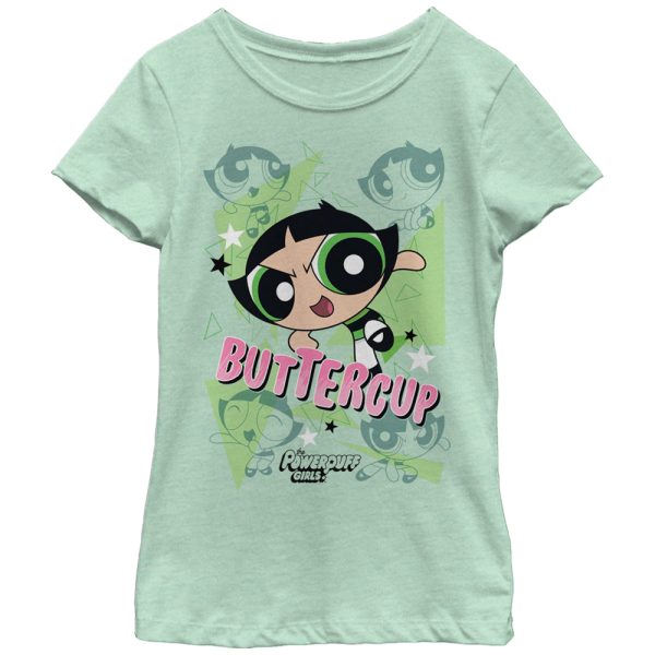 Girl_s The Powerpuff Girls Buttercup T-Shirt