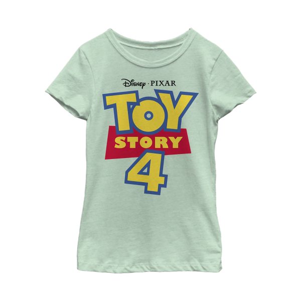 Girl_s Toy Story Bold Logo T-Shirt