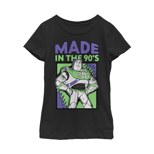 Girl_s Toy Story Buzz Lightyear Made in 90s T-Shirt