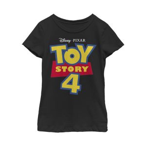 Girl_s Toy Story Classic Logo T-Shirt