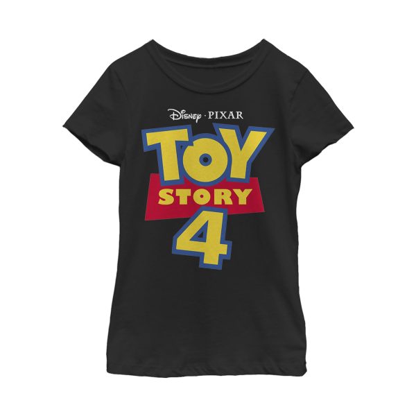 Girl_s Toy Story Classic Logo T-Shirt