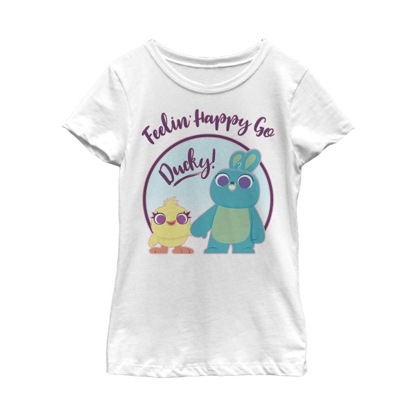 Girl_s Toy Story Ducky & Bunny Feelin_ Happy T-Shirt