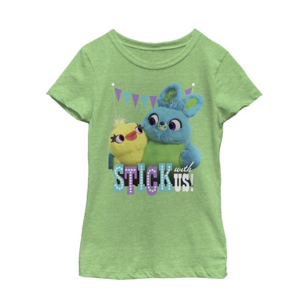 Girl_s Toy Story Ducky & Bunny Stick With Us BFF T-Shirt