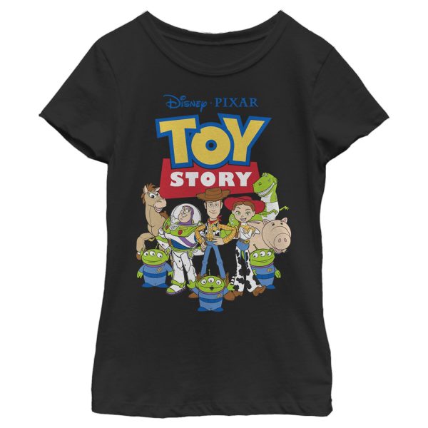 Girl_s Toy Story Gang is All Here T-Shirt