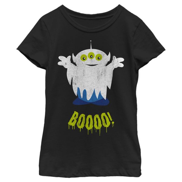 Girl_s Toy Story Halloween Squeeze Alien Boo Ghosts T-Shirt