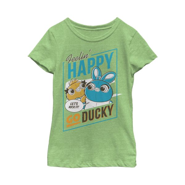 Girl_s Toy Story Happy Go Ducky & Bunny T-Shirt