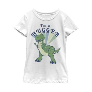 Girl_s Toy Story I_m a Hugger Rex T-Shirt