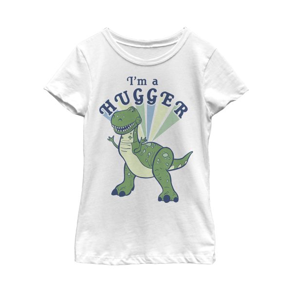 Girl_s Toy Story I_m a Hugger Rex T-Shirt